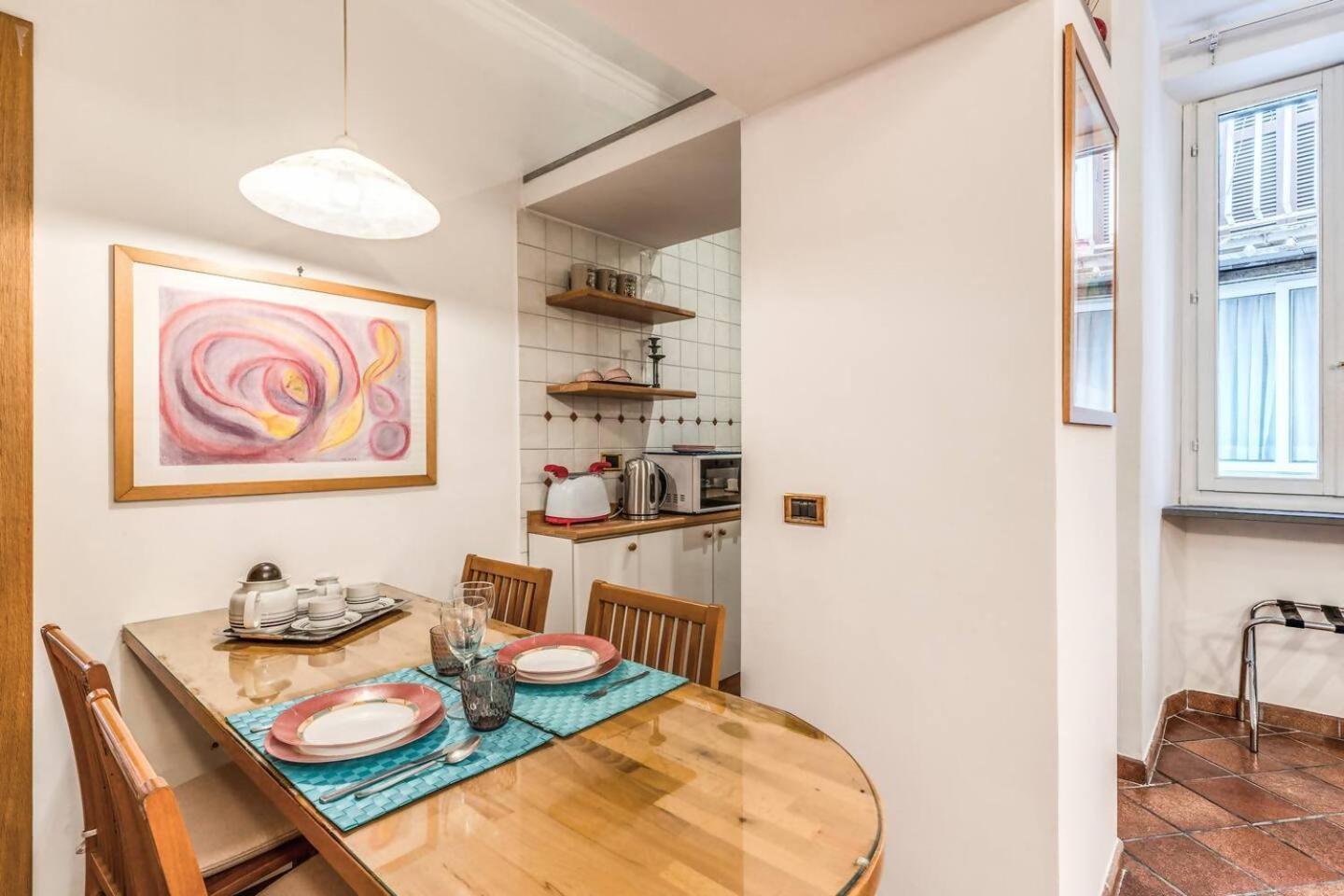 Cozy Flat In Trevi Fountain Apartment Rome Bagian luar foto